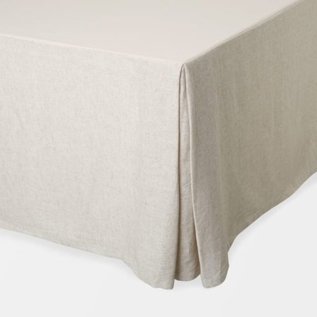 Åhléns Home Sängkappa i linnemix 90x200x45 cm Sovrum Beige ONESIZE