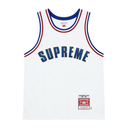 Supreme Sleeveless Tops vit, Herr, Herr, Storlek: L