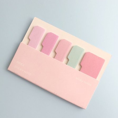 120 ark Index Memo Pad Bokmärke SQUARE SQUARE