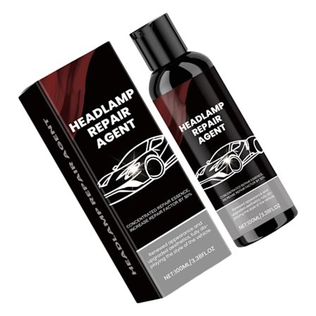 Professionell renovering av strålkastare, rengöring av strålkastare 100 ml för bil och motorcykel