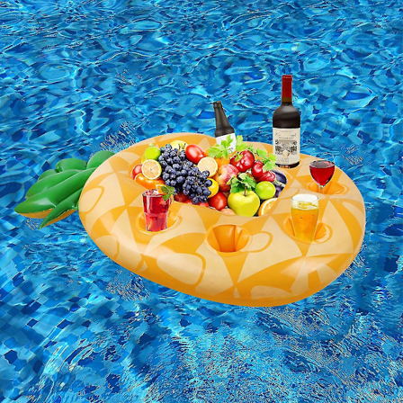 Pool Drink Floats Dryckesflottar Uppblåsbar Dryckeshållare Hot Tub Tillbehör För Vuxna Pool Dryckeshållare Flottar Tongmy