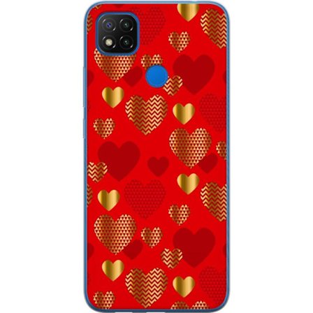 Yhteensopiva Puhelinkuori Xiaomi Xiaomi Redmi 9C NFC GoldenHearts
