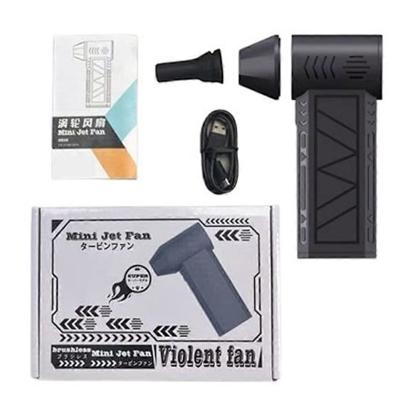 Jet Dry Puhallin Mini Turbo Jet Kannettava Ilmapuhallin 130000 RPM Sähköinen Jet-tuuletin