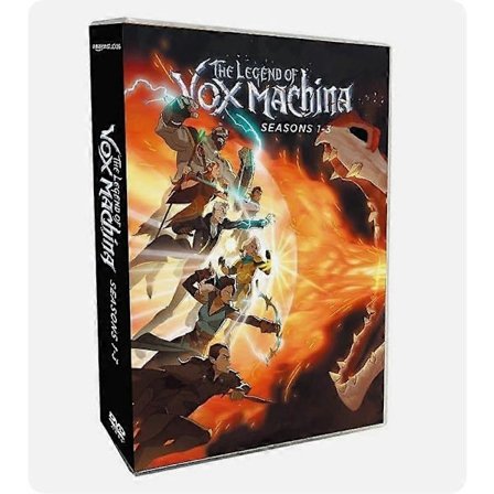 The Legend of Vox Machina Kausi 1-3 DVD 9-Levyn Uusi Box Set