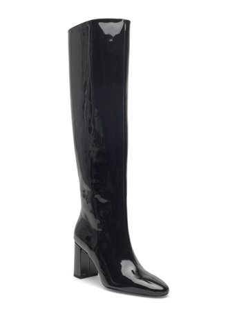 Passion Patent Leather Boot Black Custommade