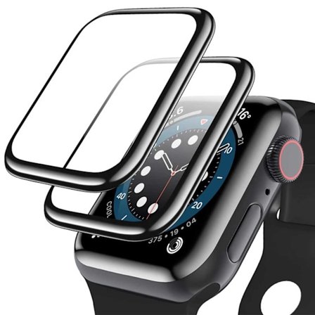 Apple Watch 4/5/6/Se 40mm skjermbeskyttelse [2-pack] 3D Curve Display Protection