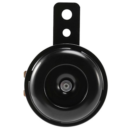 6V Sort Monteret Elektrisk Horn til Bil Motorcykel Lastbil Køretøj