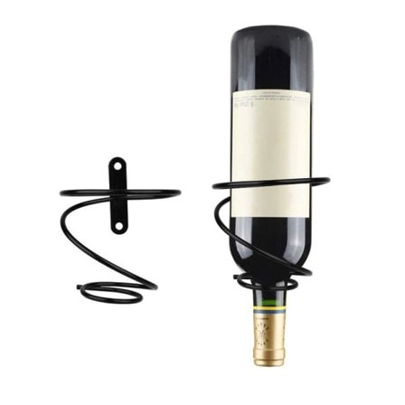 IC Væghængte Vinhylder Rødvin Flaske Displayholder Metal