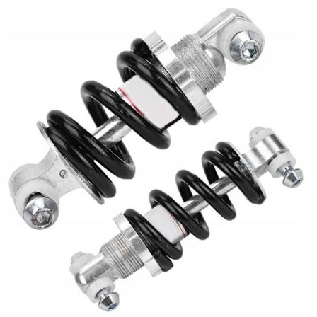 Stötdämpare cykel bak med fjäder 100mm