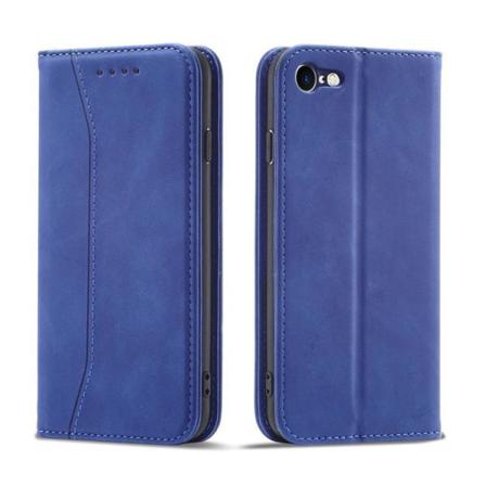 Iphone 7/8/se (2022/2020) Plånboksfodral Magnet Fancy - Blå