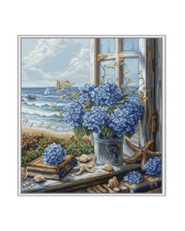 Kirjontapakkaus Taulu Merimaisema-Luca-S