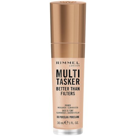 Rimmel Multi-Tasker Better Than Filters Face Primer, Glow Booster and Highlighter Porcelain, Makeup, Ansigt, Primer