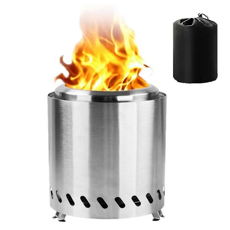 50 % rabatt – Solo Stove Mesa bordpeis med stativ | Lite røyk, mini utendørspeis (LGL)