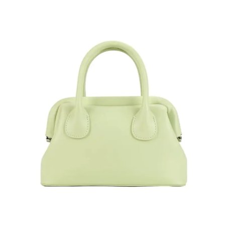 Fashion dam solid färg enkel axel crossbody väska handväska