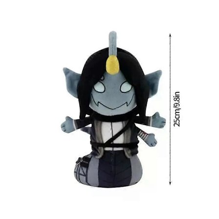 25 cm Print Sebastian Solace Plys Sød Plysdukke Legetøj Gave Tegneseriestil Børn Stofdukke Dukke