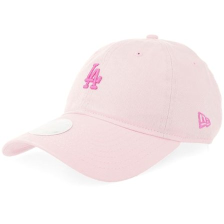 New Era - MLB Rosa unconstructed Keps - Los Angeles Dodgers Washed Mini 9TWENTY Pink Dad Cap @ Hatstore