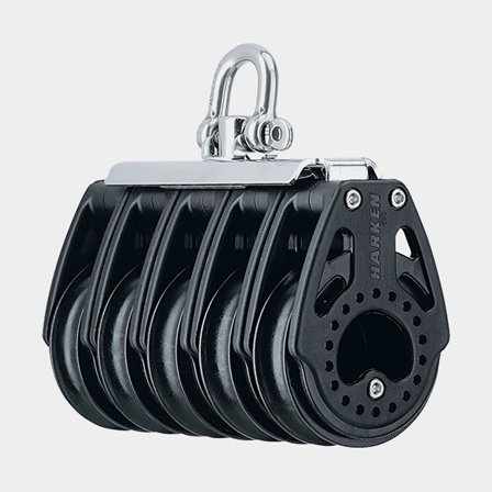 Harken 57mm 5-Sheave Block - Swivel (2762)