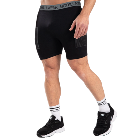 Gorilla Wear Norton Seamless Short Tights, Black