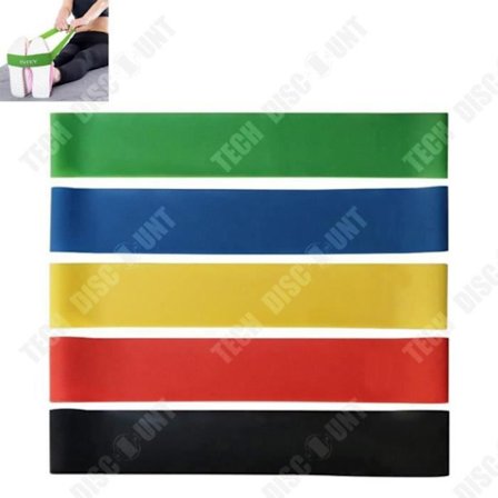 TD Latex Yoga Band Elastiskt Band Pull Up Band Squat Sport Bodybuilding Band Fitness Band Motståndsband