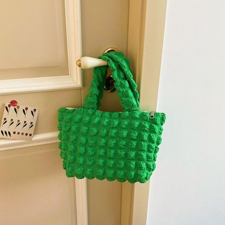 Tygväska Handväska GRÖN