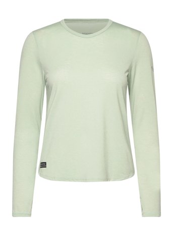 Saucony Stopwatch Long Sleeve Women - Green - M