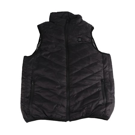 USB Elektrisk Varmejakke 3 Gear Smart Infrarød 2 Zoner Opvarmet Vest til Mænd Vinter