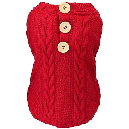 Hundeflette Vest Varm Jakke Strikkeoppskrift Genser