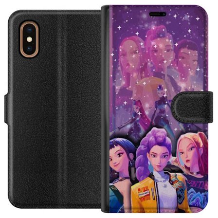 Kompatibel Tegnebogsetui til Apple Apple iPhone XS Max Kpop Demon Jægere Zoey Mira Aya Frontline Stjerner Forenet Magi