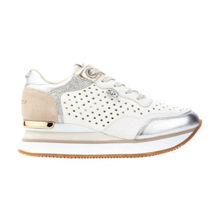 Apepazza, Wedge Running Sneakers Wit, Dames, Maat:38 EU