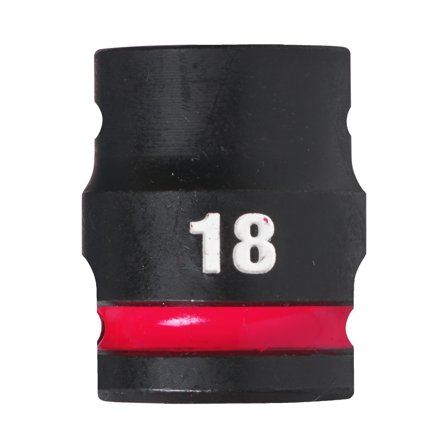 Milwaukee Shockwave Impact Duty Krafthylsa 1/2" fyrkant 18 mm, Skruva