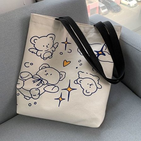 Canvasväska Axelväska 5 5