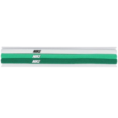 Nike - Verde headband Beanie - 3 Pack Elastic 2.0 Green/White Headbands @ Hatstore