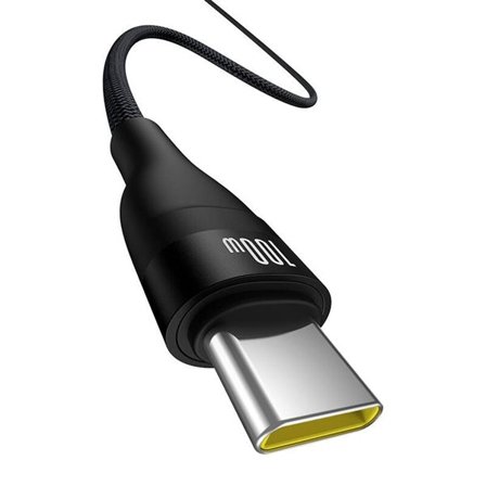 Ladekabel Baseus Flash 2 USB til USB-C 100W, 2 m (svart)