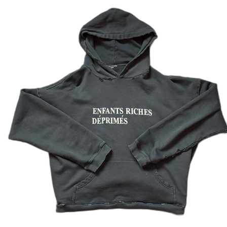 ERD Svart hoodie från Enfants Riches Déprimés