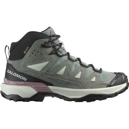 Salomon - Chaussures de randonnée et grande randonnée pour femme X Ultra 360 Ltr Mid Gtx W - Green Milieu / Sedona Sage - 38⅔