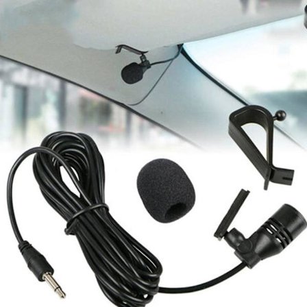 3,5 mm:n mikrofoniautostereot GPS-DVD-Bluetooth-ääni ulkoinen