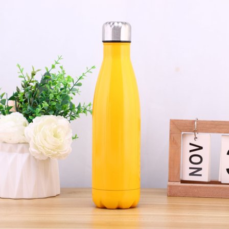 304 rostfritt stål cola flaska stor kapacitet utomhus termos sportkruka bowlingmugg 7 500ml