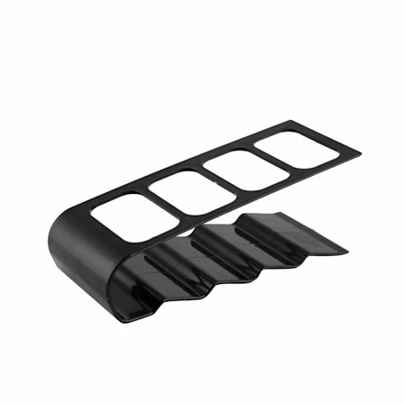 4-facksskrivbordsförvaringslåda i plast för fjärrkontroll