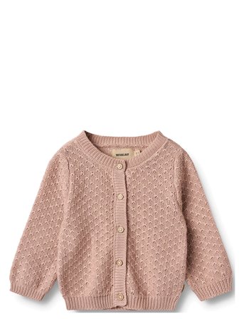Wheat Knit Cardigan Magnella - Pink - 86