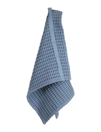 Big Waffle Ltd Hand Towel Home Textiles Bathroom Textiles Towels & Bath Towels Blå The Organic Company