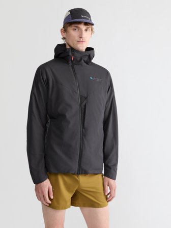 Klättermusen - Gondul Hood Jacket Men's's - Raven - Men's - S