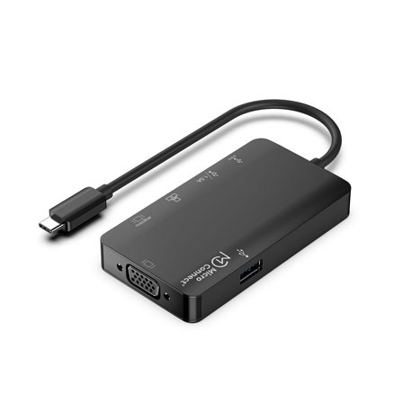 MicroConnect dokkingstasjon - USB-C 3.2 Gen 1 - VGA, HDMI - 1GbE