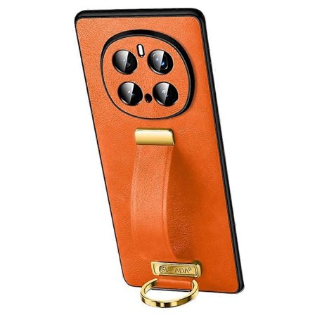 SULADA Fashion Series Skal för Honor Magic7 Pro 5G med Armband, Stöd och Läderbaksida