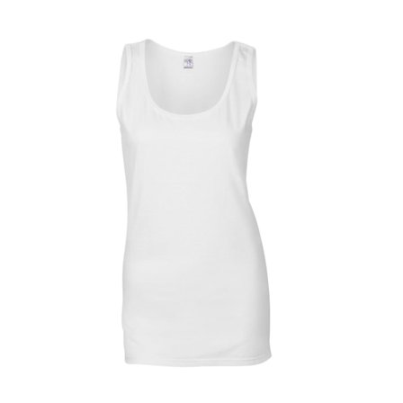 Gildan Womens/Ladies Softstyle Tank Top XXL Vit