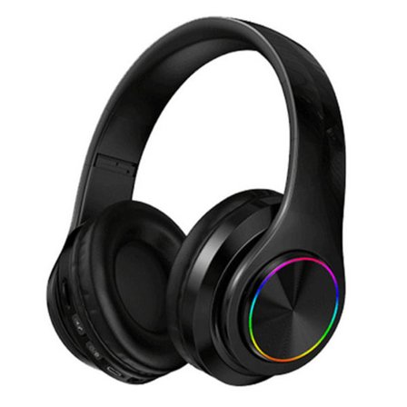 IC Trådlösa Over-Ear-hörlurar Bluetooth hörlurar hopfällbara multicolor