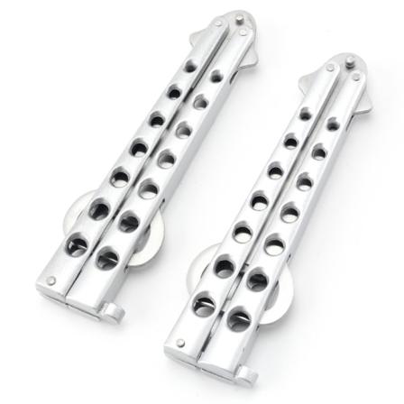 2 stk. ølkapselåbner i metal, sort sommerfugleformet ølkapselåbner, Pra