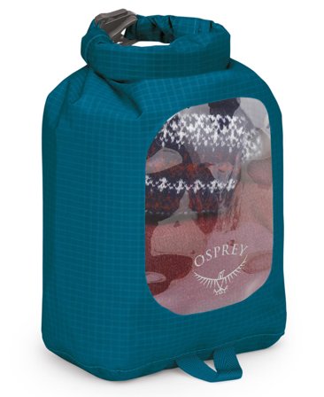 Osprey Dry Sack 3 w/window Waterfront Blue