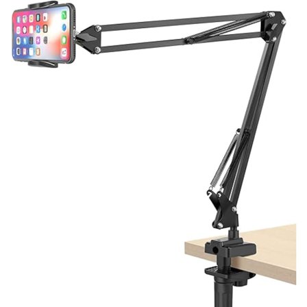 Mobiltelefonholder, universell telefonstativklemme Lazy Bracket Flexib