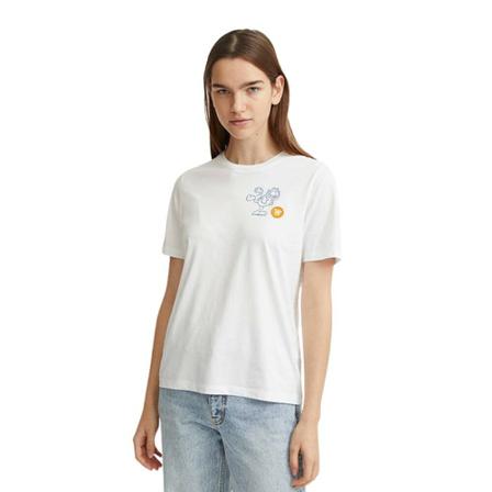 Wood Wood, T-shirt Biały, Kobieta, Rozmiar: L