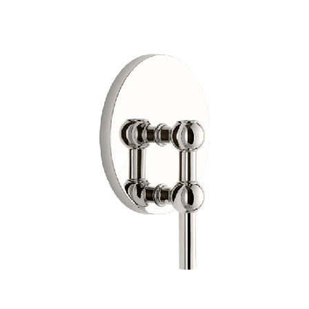 STOFF Nagel Väggljusstake Ljuslyktor & ljushållare Unisex Silver 14,5x11cm